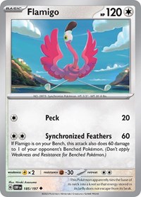 Flamigo 185/197 · Reverse Holo