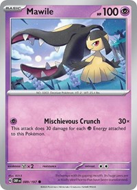 Mawile 089/197 · Reverse Holo