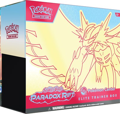 Paradox Rift Pokemon Center Elite Trainer Box (Exclusive) [Roaring Moon]