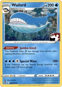 Wailord (Cosmos Holo) 038/195