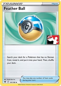 Feather Ball 141/189 Prize Pack Series Cards Pokémon card