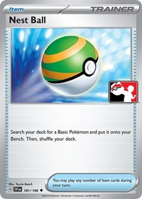 Nest Ball 181/198 Prize Pack Series Cards Pokémon card