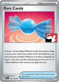 Rare Candy 191/198 Prize Pack Series Cards Pokémon card