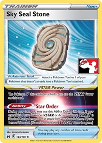Sky Seal Stone 143/159 Prize Pack Series Cards Pokémon card