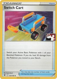 Switch Cart (Cosmos Holo) 154/189 Prize Pack Series Cards Pokémon card