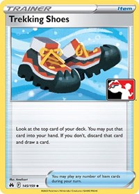 Trekking Shoes 145/159 Prize Pack Series Cards Pokémon card