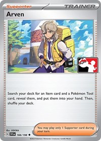 Arven 166/198 Prize Pack Series Cards Pokémon card