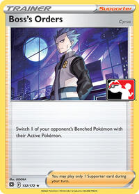 Boss's Orders [Cyrus] 132/172 Prize Pack Series Cards Pokémon card