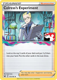 Colress's Experiment 155/196 Prize Pack Series Cards Pokémon card