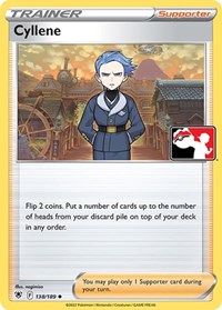 Cyllene 138/189 Prize Pack Series Cards Pokémon card