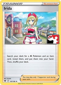 Irida 147/189 Prize Pack Series Cards Pokémon card