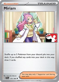 Miriam 179/198 Prize Pack Series Cards Pokémon card