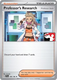 Professor's Research [Professor Sada] 189/198 Prize Pack Series Cards Pokémon card