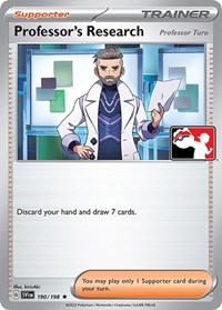 Professor's Research [Professor Turo] 190/198 Prize Pack Series Cards Pokémon card