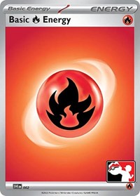 Basic Fire Energy 002 Prize Pack Series Cards Pokémon card