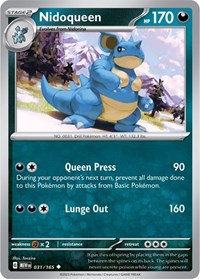 Nidoqueen 031/165 · Reverse Holo
