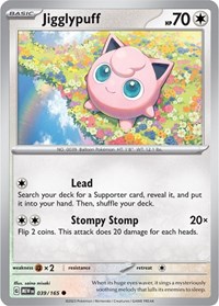 Jigglypuff 039/165 · Reverse Holo