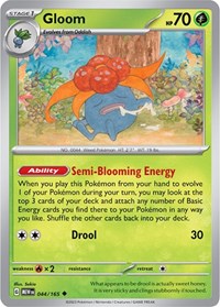 Gloom 044/165 · Reverse Holo