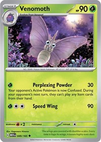 Venomoth 049/165 · Reverse Holo