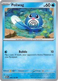 Poliwag 060/165 · Reverse Holo