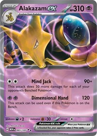 Alakazam ex 065/165