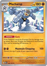 Machamp 068/165 · Reverse Holo