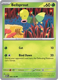 Bellsprout 069/165 · Reverse Holo