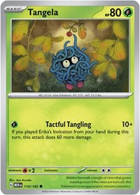 Tangela 114/165 · Reverse Holo