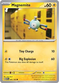 Magnemite 081/165 · Reverse Holo