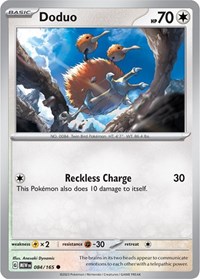 Doduo 084/165 · Reverse Holo