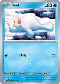 Seel 086/165 · Reverse Holo