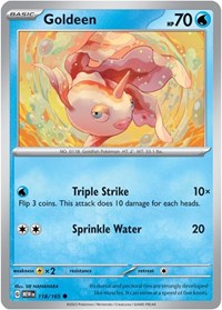 Goldeen 118/165 · Reverse Holo