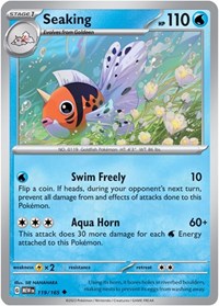 Seaking 119/165 · Reverse Holo
