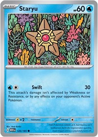 Staryu 120/165 · Reverse Holo