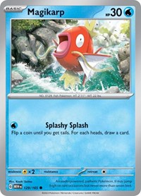 Magikarp 129/165 · Reverse Holo