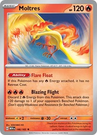 Moltres 146/165 · Reverse Holo