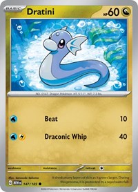 Dratini 147/165 · Reverse Holo