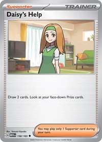 Daisy's Help 158/165 Scarlet & Violet 151 Reverse Holo Pokémon card