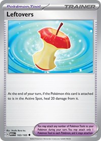Leftovers 163/165 Scarlet & Violet 151 Reverse Holo Pokémon card