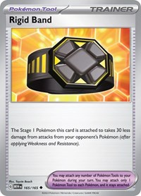 Rigid Band 165/165 Scarlet & Violet 151 Reverse Holo Pokémon card