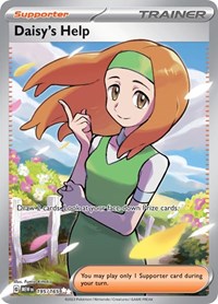 Daisy's Help 195/165 Scarlet & Violet 151 Pokémon card