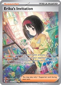 Erika's Invitation 203/165 Scarlet & Violet 151 Pokémon card