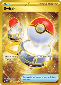 Switch 206/165 Scarlet & Violet 151 Pokémon card