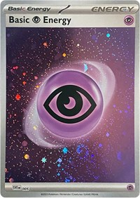 Basic Psychic Energy (Cosmos Holo) 005 Scarlet & Violet Energies Pokémon card