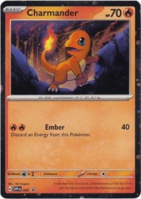 Charmander (Cosmos Holo) 047
