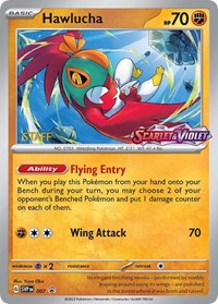 Hawlucha (Prerelease) [Staff] 007