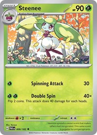 Steenee 009/182 · Reverse Holo
