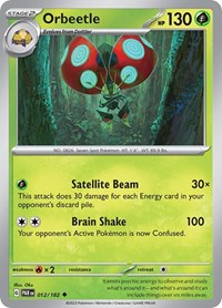Orbeetle 012/182 · Reverse Holo