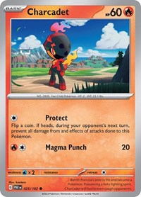 Charcadet 025/182 · Reverse Holo