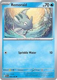 Remoraid 033/182 · Reverse Holo